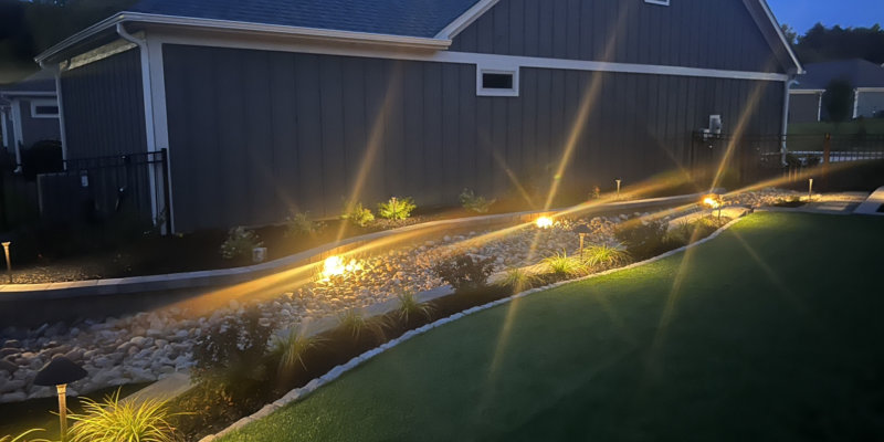 Landscaping in Huntersville, North Carolina